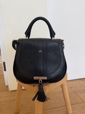 Demellier London Black saddle bag